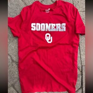 Red Kids' T-Shirt - OU Logo